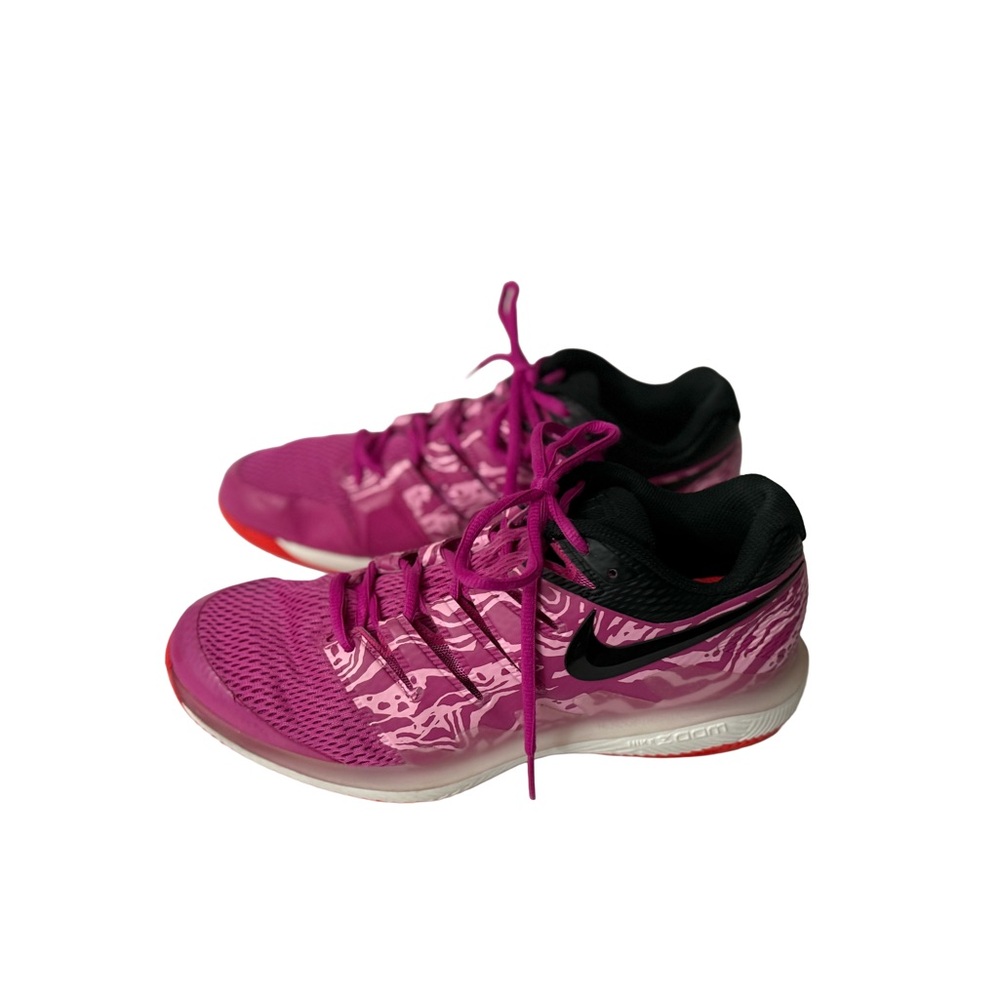 NIKE AIR ZOOM Vapor X Women’s 9.5 Lazer Fuschia & Black - Picture 14 of 15